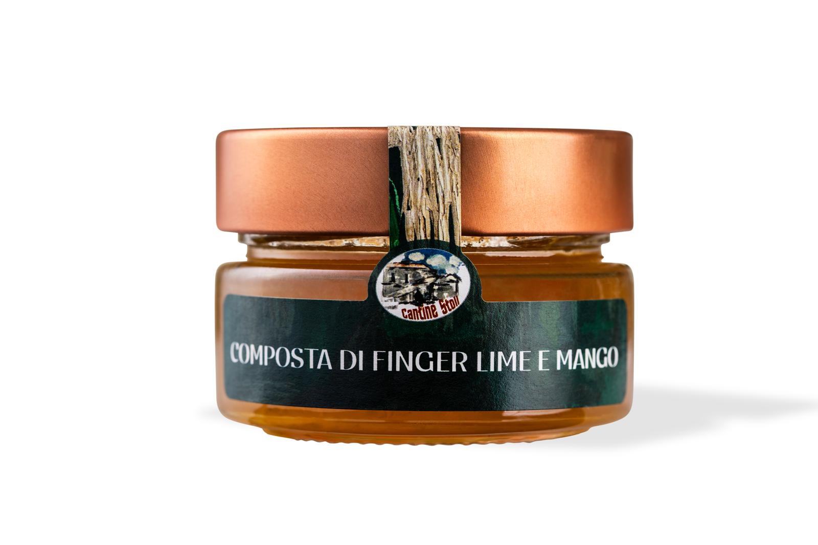 Marmellata finger lime e mango